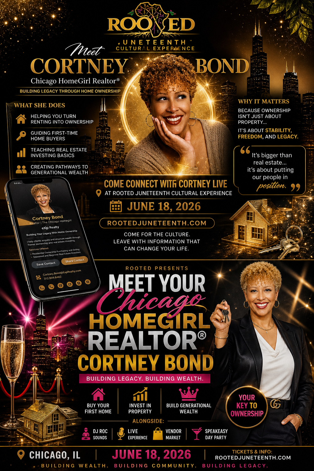 Meet Cortney Bond: Chicago’s HomeGirl Realtor® Bringing Ownership Back to the Culture